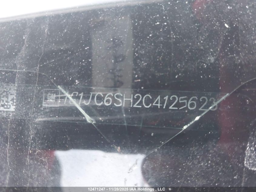 2012 Chevrolet Sonic Lt VIN: 1G1JC6SH2C4125623 Lot: 12471247