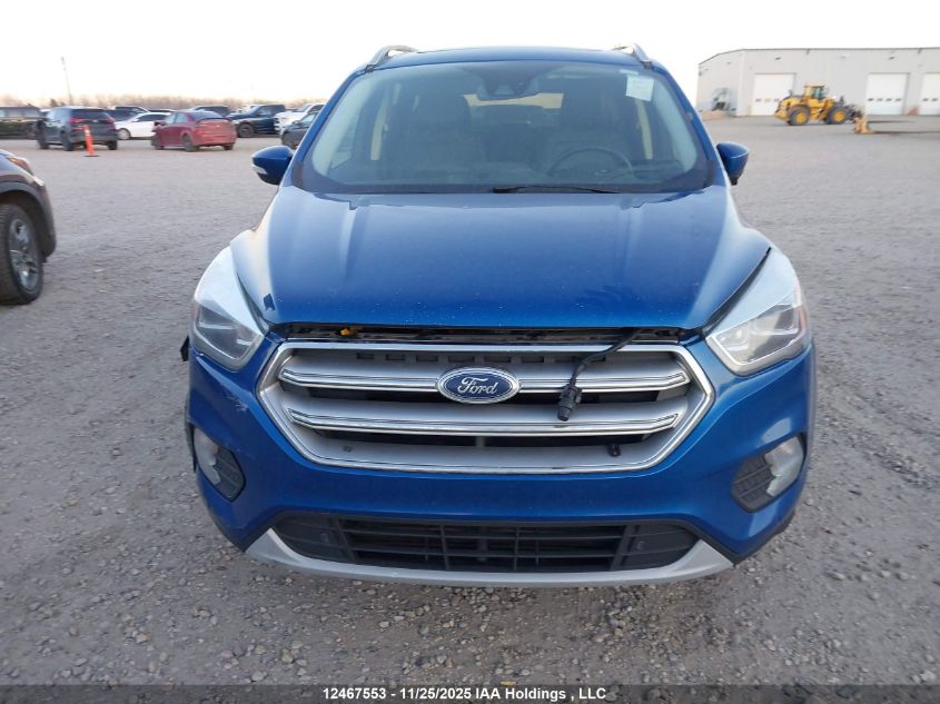 2017 Ford Escape Titanium VIN: 1FMCU9J90HUE10431 Lot: 12467553X