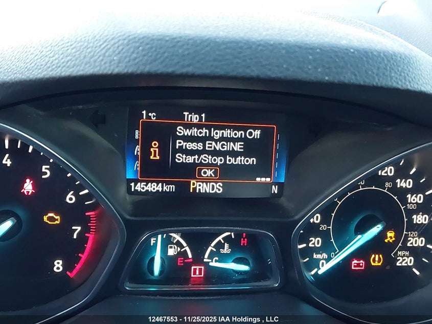 2017 Ford Escape Titanium VIN: 1FMCU9J90HUE10431 Lot: 12467553X