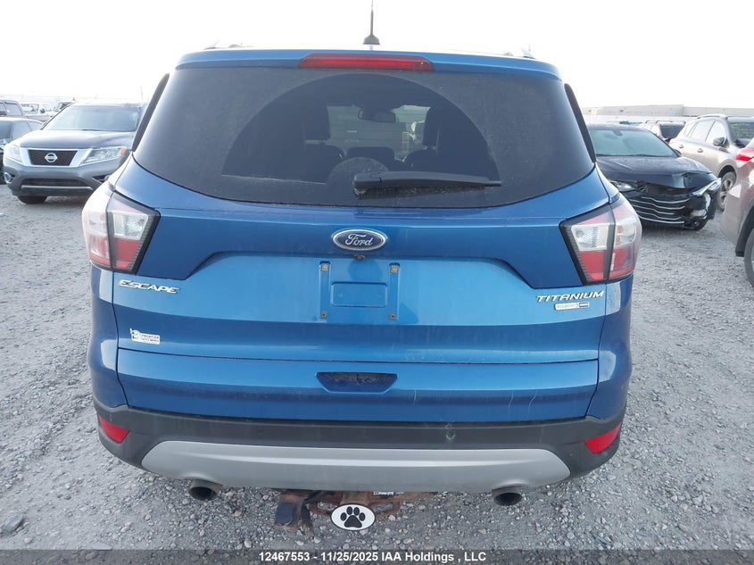 2017 Ford Escape Titanium VIN: 1FMCU9J90HUE10431 Lot: 12467553X