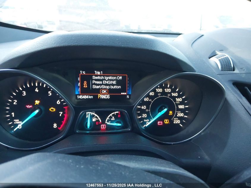 2017 Ford Escape Titanium VIN: 1FMCU9J90HUE10431 Lot: 12467553X