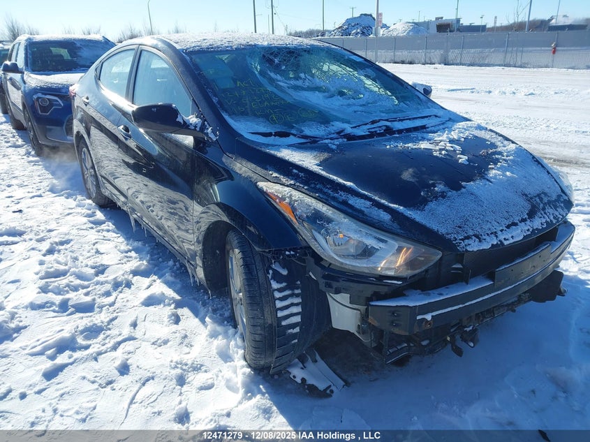 KMHDH4AE5GU613192 2016 Hyundai Elantra auction photo 1