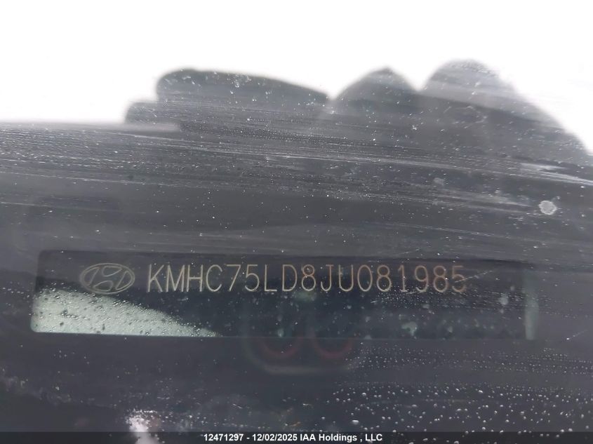 2018 Hyundai Ioniq Plug-In Hybrid Limited VIN: KMHC75LD8JU081985 Lot: 12471297