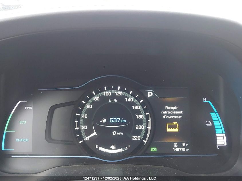 2018 Hyundai Ioniq Plug-In Hybrid Limited VIN: KMHC75LD8JU081985 Lot: 12471297