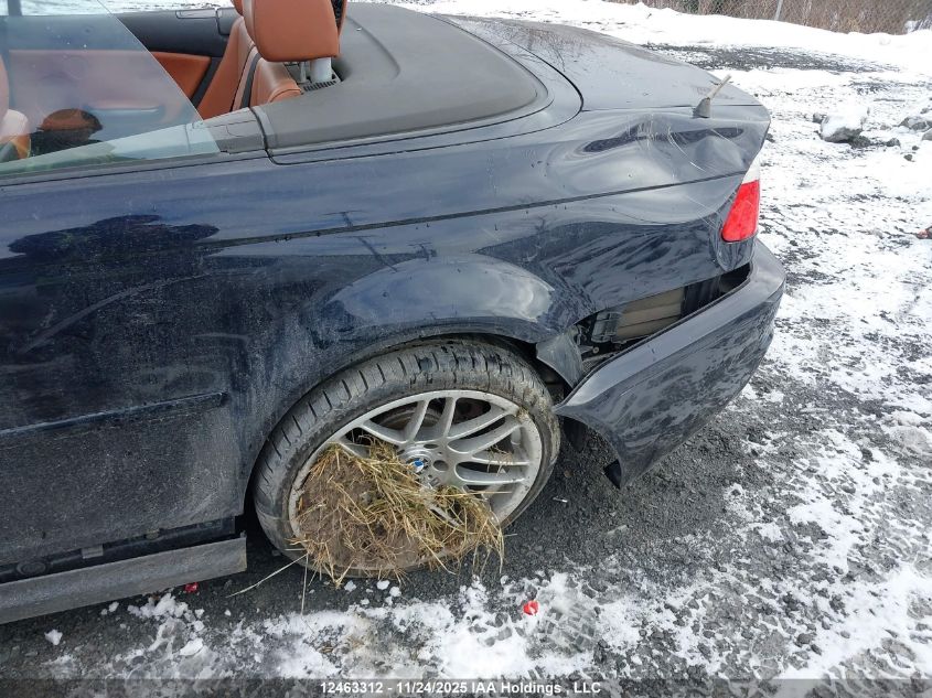 2003 BMW M3 VIN: WBSBR93433PK00599 Lot: 12463312X