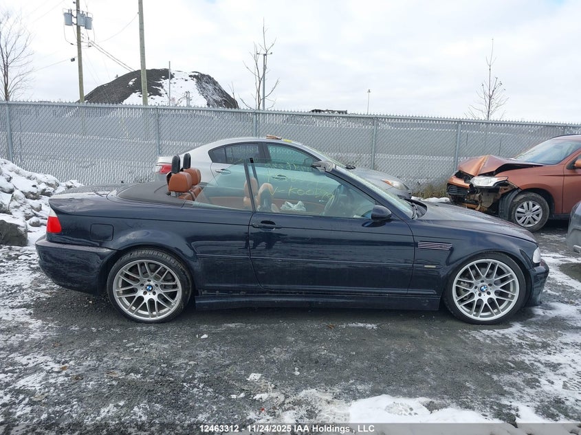 2003 BMW M3 VIN: WBSBR93433PK00599 Lot: 12463312X