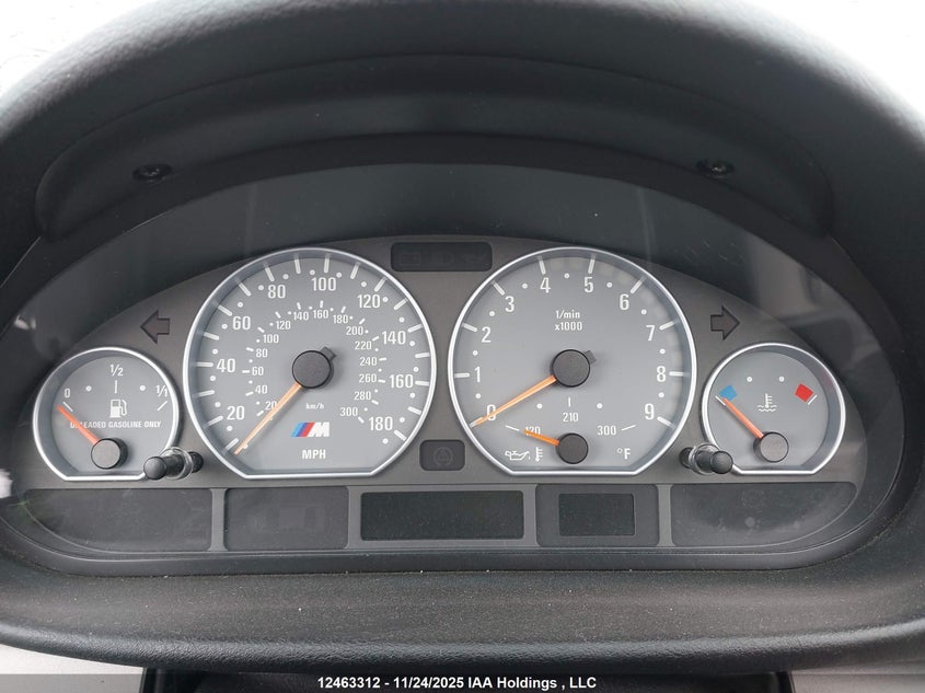 2003 BMW M3 VIN: WBSBR93433PK00599 Lot: 12463312X