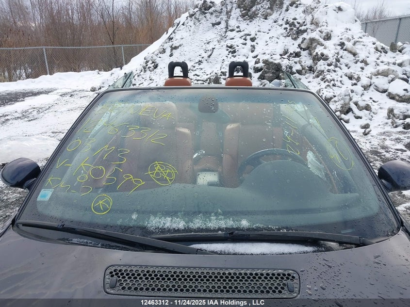 2003 BMW M3 VIN: WBSBR93433PK00599 Lot: 12463312X