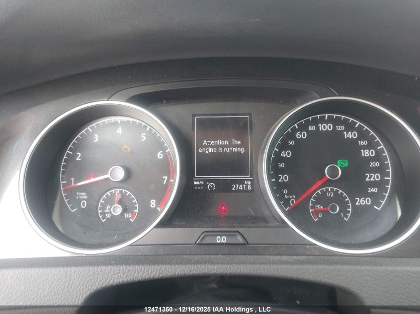 2020 Volkswagen Golf VIN: 3VWG57AU3LM017304 Lot: 12471350