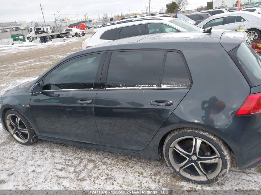2017 Volkswagen Golf Gti VIN: 3VW4T7AU8HM028928 Lot: 12471378