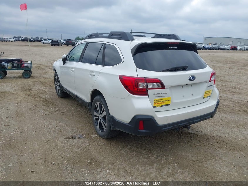 Vin: 4s4bsdlc3j3382360, lot: 2856897, subaru outback 2.5i limited 20183