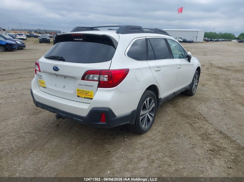 Vin: 4s4bsdlc3j3382360, lot: 2856897, subaru outback 2.5i limited 20184