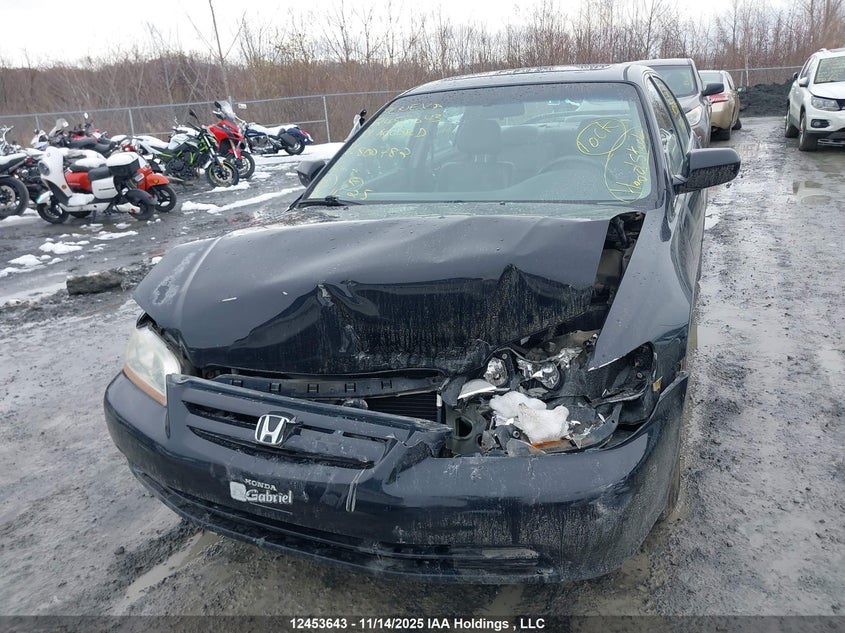 2001 Honda Accord Ex V6 VIN: 1HGCG16521A800782 Lot: 12453643X