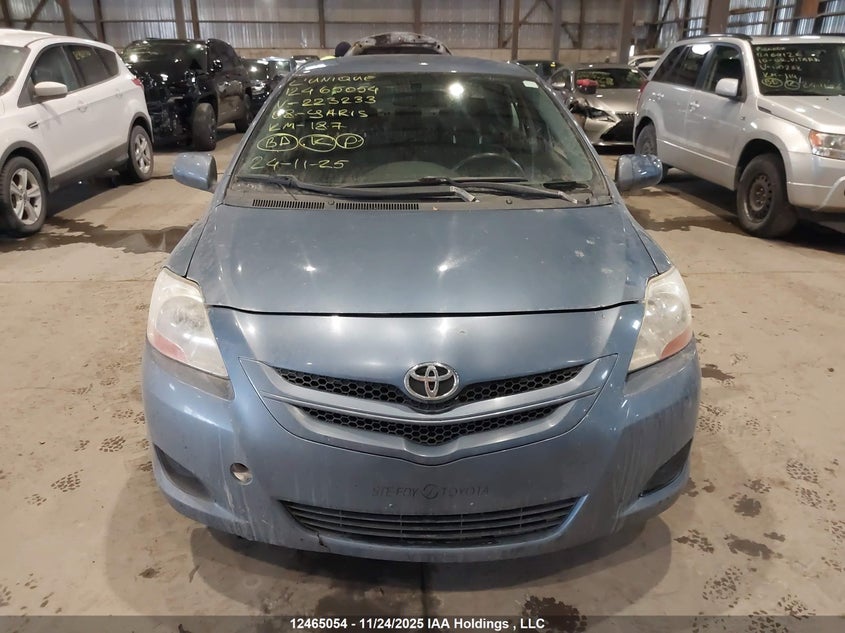 2008 Toyota Yaris VIN: JTDBT923581223233 Lot: 12465054X