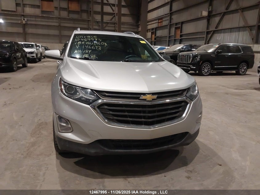 2018 Chevrolet Equinox Lt VIN: 2GNAXJEV8J6146673 Lot: 12467995X