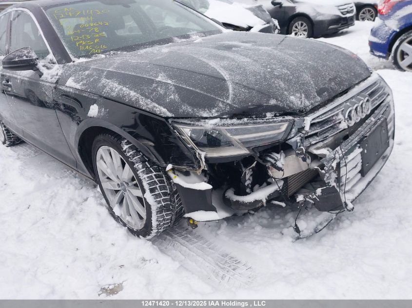 2019 Audi A4 45 Komfort VIN: WAUANAF40KN008642 Lot: 12471420