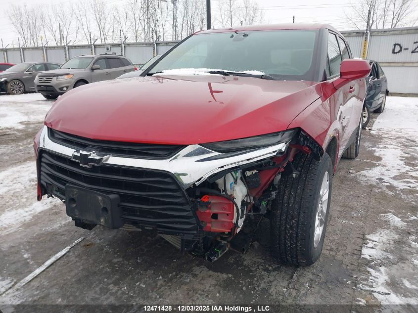 2021 Chevrolet Blazer Lt VIN: 3GNKBHR41MS577603 Lot: 12471428