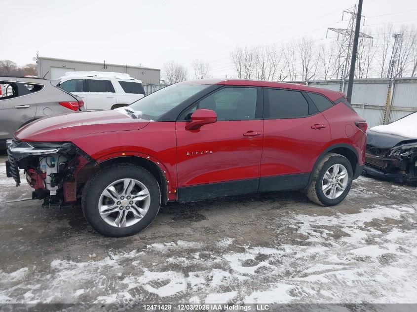 2021 Chevrolet Blazer Lt VIN: 3GNKBHR41MS577603 Lot: 12471428