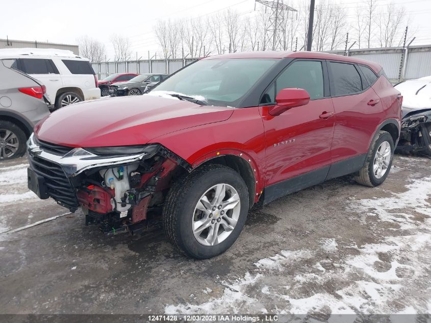 2021 Chevrolet Blazer Lt VIN: 3GNKBHR41MS577603 Lot: 12471428