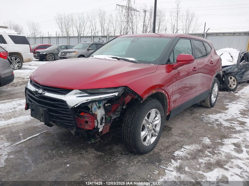 2021 Chevrolet Blazer Lt VIN: 3GNKBHR41MS577603 Lot: 12471428