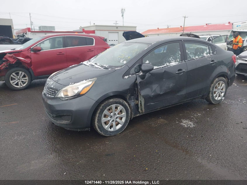 KNADM4A36F6529171 2015 KIA RIO photo no. 2