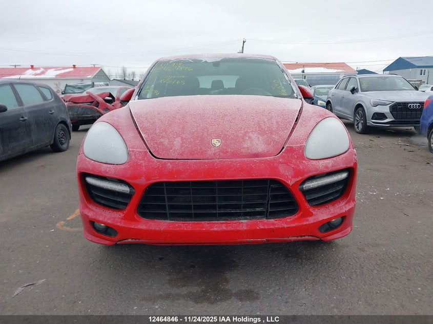 2013 Porsche Cayenne Gts VIN: WP1AD2A26DLA72165 Lot: 12464846X