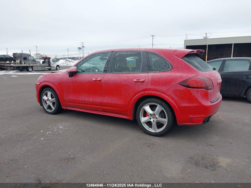 2013 Porsche Cayenne Gts VIN: WP1AD2A26DLA72165 Lot: 12464846X