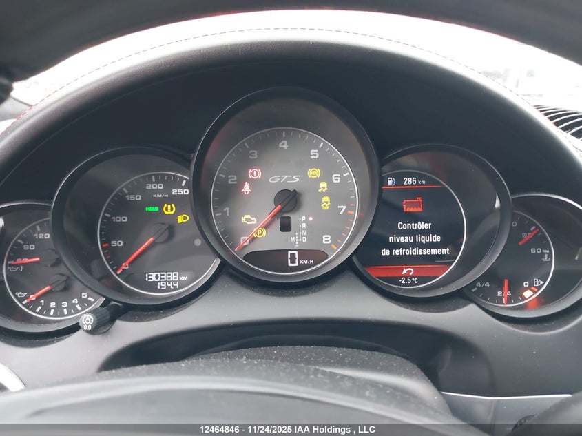 2013 Porsche Cayenne Gts VIN: WP1AD2A26DLA72165 Lot: 12464846X