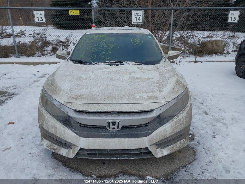 2016 Honda Civic Ex VIN: 2HGFC2F73GH002995 Lot: 12471485