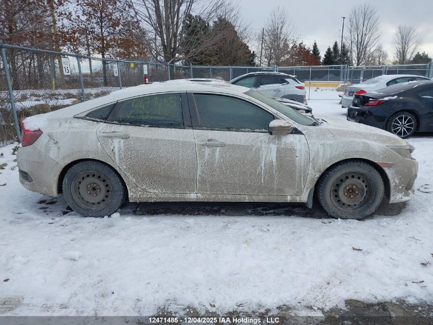 2016 Honda Civic Ex VIN: 2HGFC2F73GH002995 Lot: 12471485