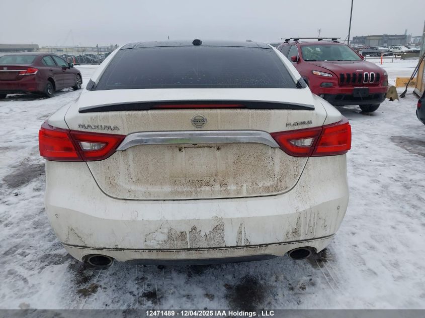 2016 Nissan Maxima 3.5S/Sv/Sl/Sr/Plat VIN: 1N4AA6AP1GC382778 Lot: 12471489