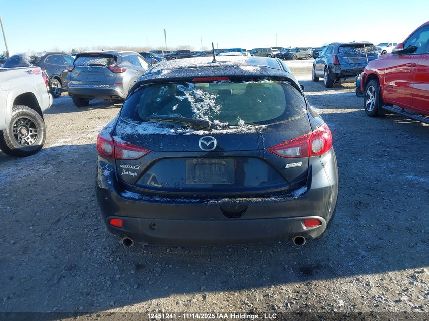 2016 Mazda Mazda3 Gs VIN: 3MZBM1L70GM324887 Lot: 12451241X