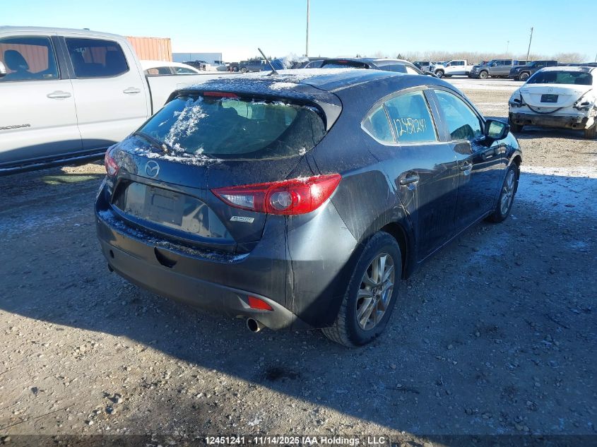 2016 Mazda Mazda3 Gs VIN: 3MZBM1L70GM324887 Lot: 12451241X