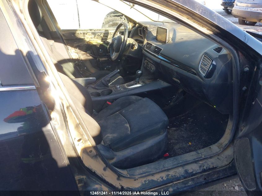 2016 Mazda Mazda3 Gs VIN: 3MZBM1L70GM324887 Lot: 12451241X