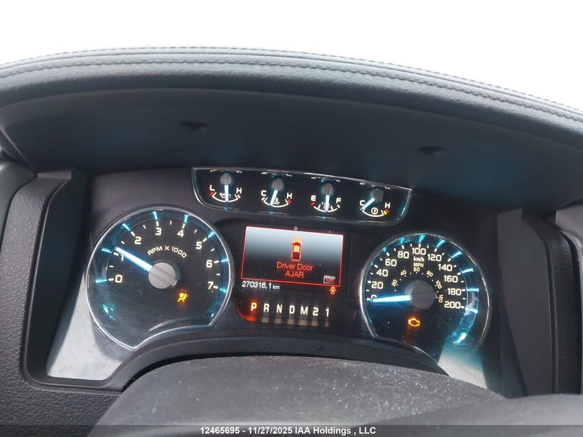 2011 Ford F-150 Lariat VIN: 1FTFW1EF3BFC67970 Lot: 12465695X