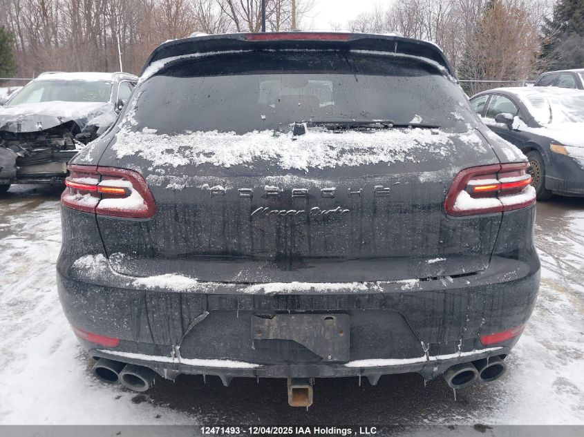 2017 Porsche Macan Turbo/Turbo W/Performance Package VIN: WP1AF2A58HLB61827 Lot: 12471493