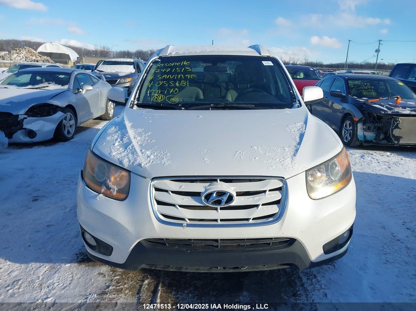 5XYZGDAG2BG015568 2011 HYUNDAI SANTA FE photo no. 12