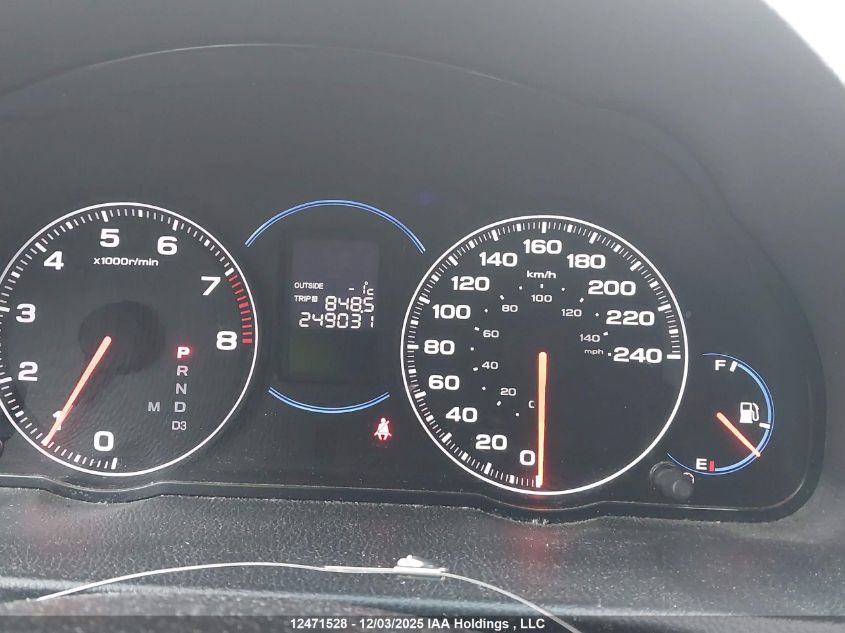 2004 Acura Tsx VIN: JH4CL96874C806507 Lot: 12471528