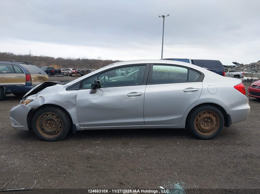 2012 Honda Civic Ex VIN: 2HGFB2F55CH115911 Lot: 12468310X