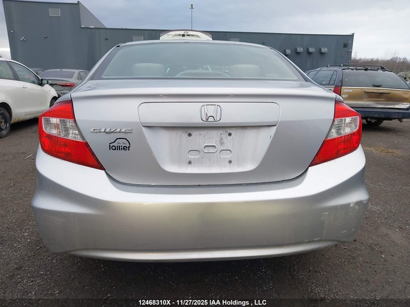 2012 Honda Civic Ex VIN: 2HGFB2F55CH115911 Lot: 12468310X