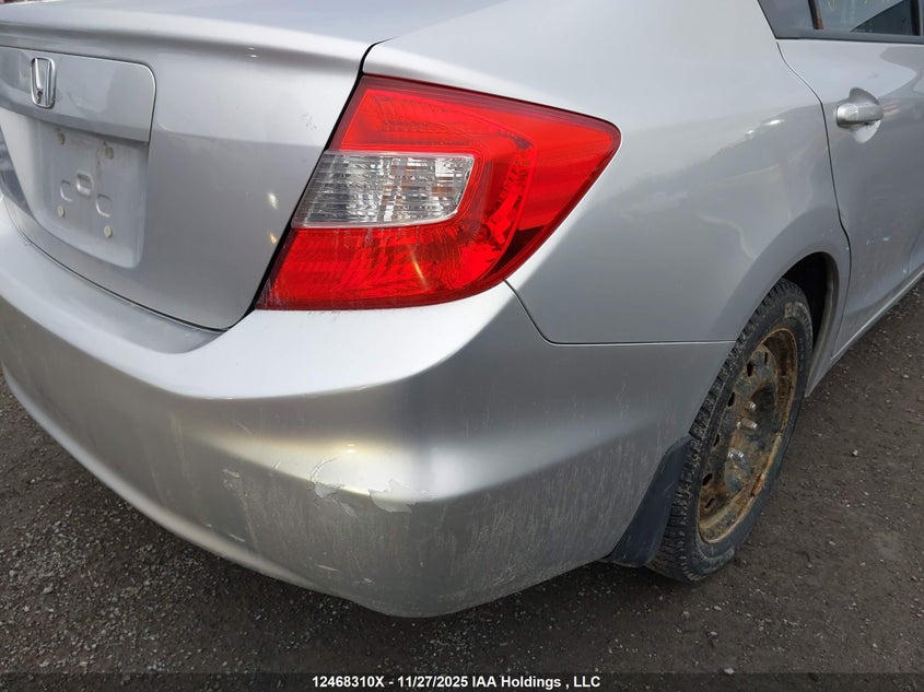 2012 Honda Civic Ex VIN: 2HGFB2F55CH115911 Lot: 12468310X