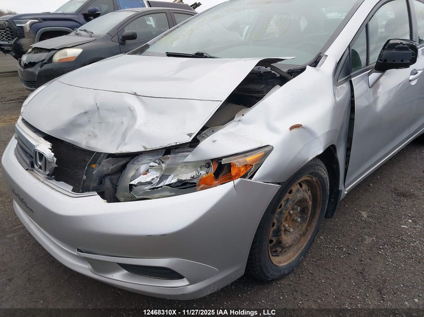 2012 Honda Civic Ex VIN: 2HGFB2F55CH115911 Lot: 12468310X