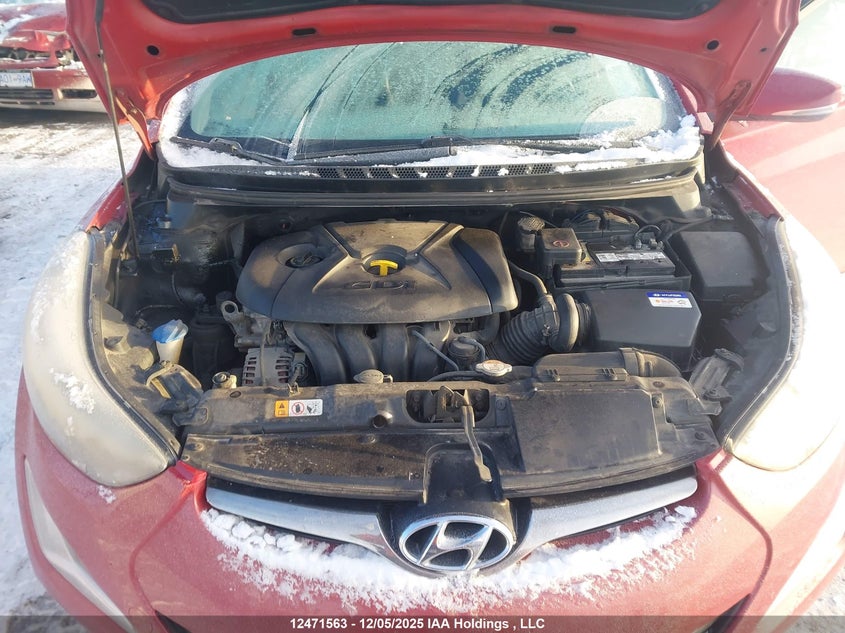 KMHDH4AH8EU102745 2014 HYUNDAI ELANTRA photo no. 10