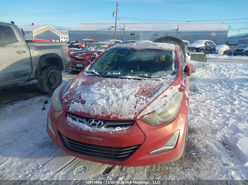 KMHDH4AH8EU102745 2014 HYUNDAI ELANTRA photo no. 12
