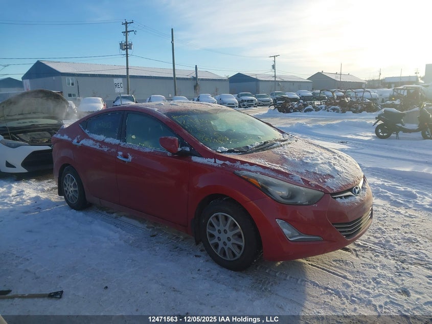 KMHDH4AH8EU102745 2014 HYUNDAI ELANTRA photo no. 13