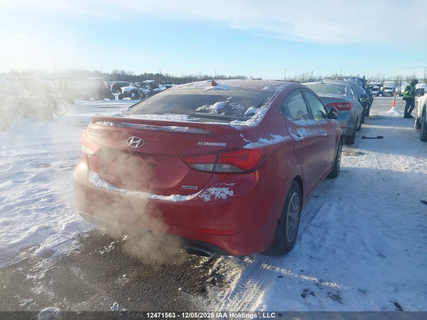 KMHDH4AH8EU102745 2014 HYUNDAI ELANTRA photo no. 16