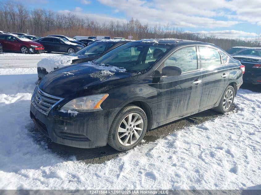 3N1AB7AP7FL695160 2015 NISSAN SENTRA photo no. 2