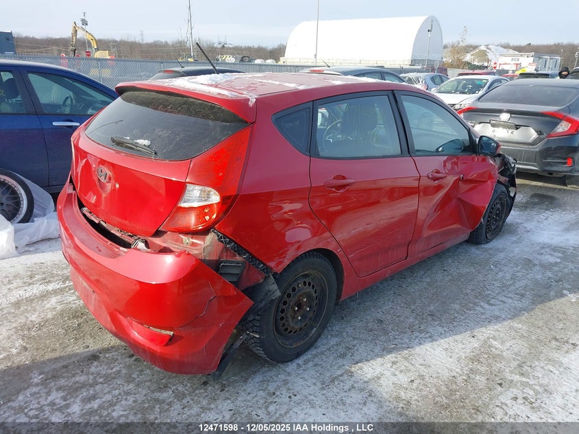 KMHCT5AE9EU177766 2014 HYUNDAI ACCENT photo no. 4