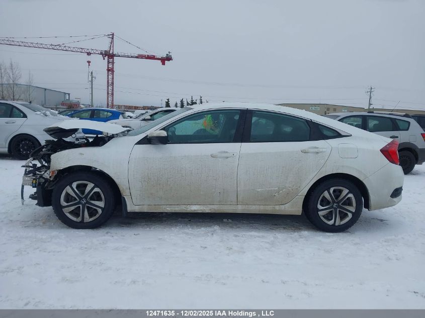 2018 Honda Civic Lx VIN: 2HGFC2F51JH043566 Lot: 12471635