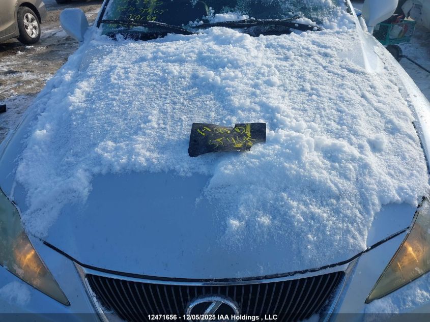 2007 Lexus Is 250 VIN: JTHCK262472010149 Lot: 12471656
